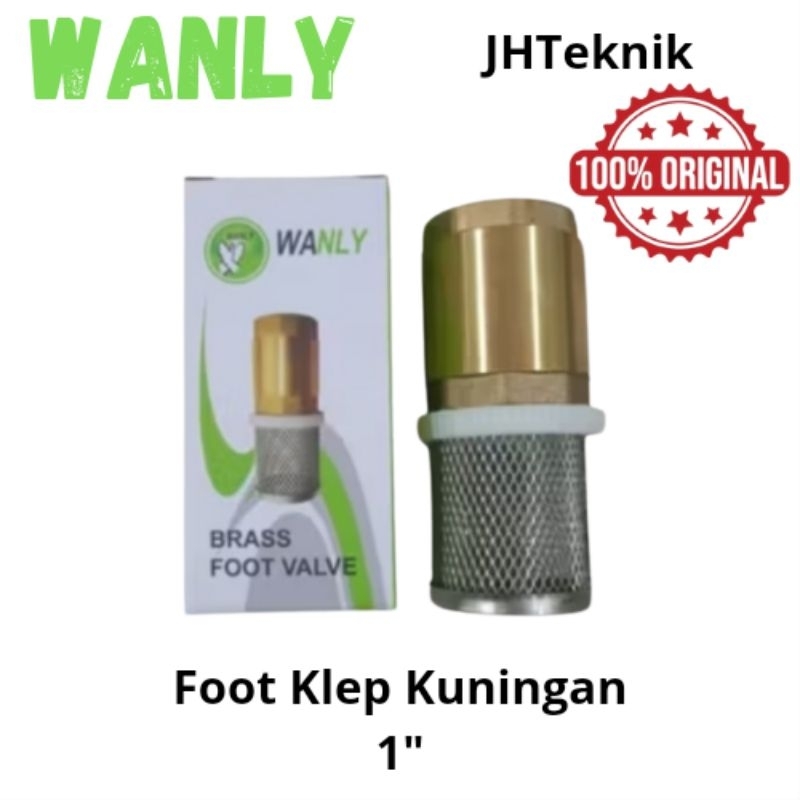 Jual JHTeknik Foot Klep Kuningan 1