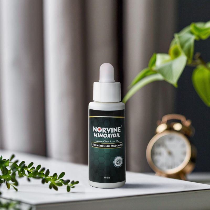 Jual NORVINE Minoxidil 5% Penumbuh Rambut Original Terdaftar BPOM ...
