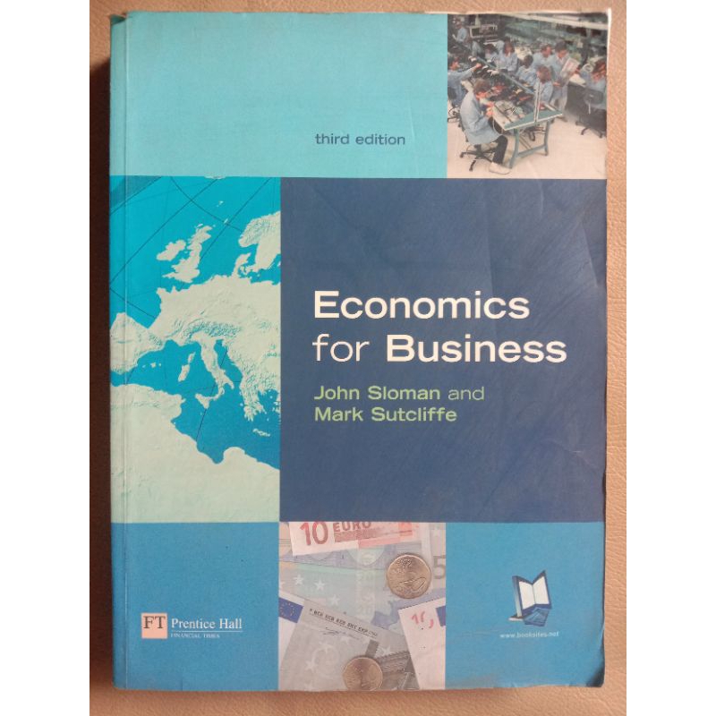 Jual Buku Economics for Business By John Sloman and Mark Sutcliffe ...