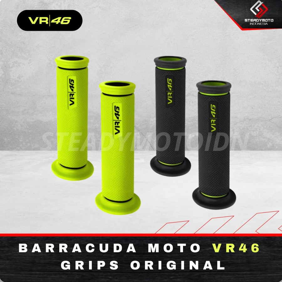 Jual VR46 GRIP MOTOR BARRACUDA MOTO ORIGINAL | Shopee Indonesia
