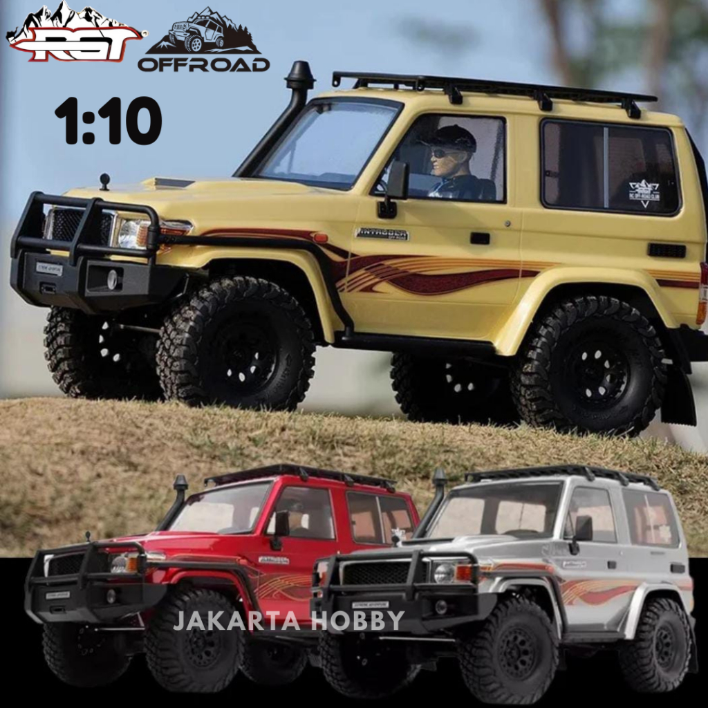 Jual RGT EX86020 Rc Car Intruder LC71 Off Road Climbing 4WD 2.4g 1/10 ...