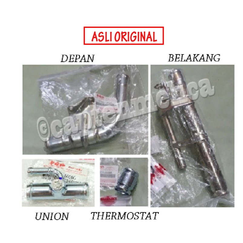 Jual ORI Pipa Slang Selang Air Radiator ByPass Water Inlet outlet ...