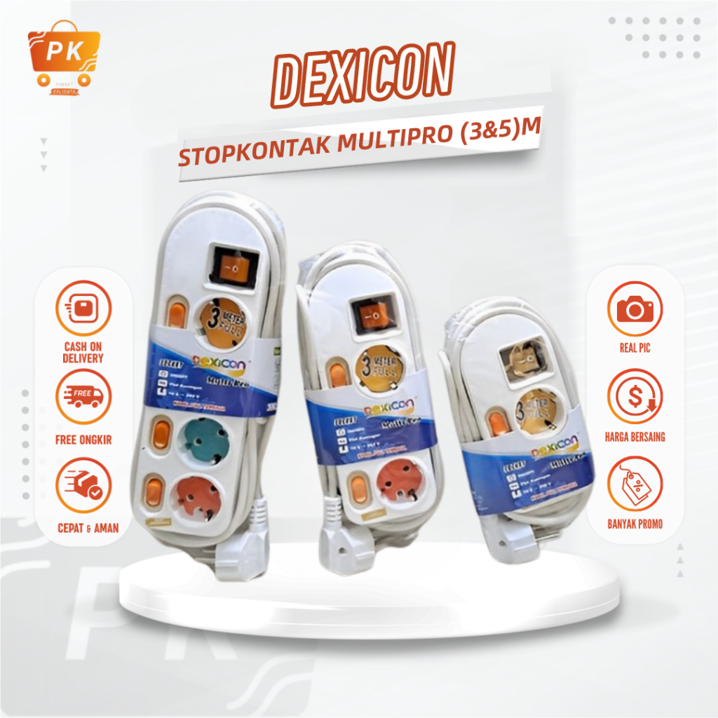Jual Stop Kontak Arde Terminal Kuningan + Switch On Off Dexicon ...