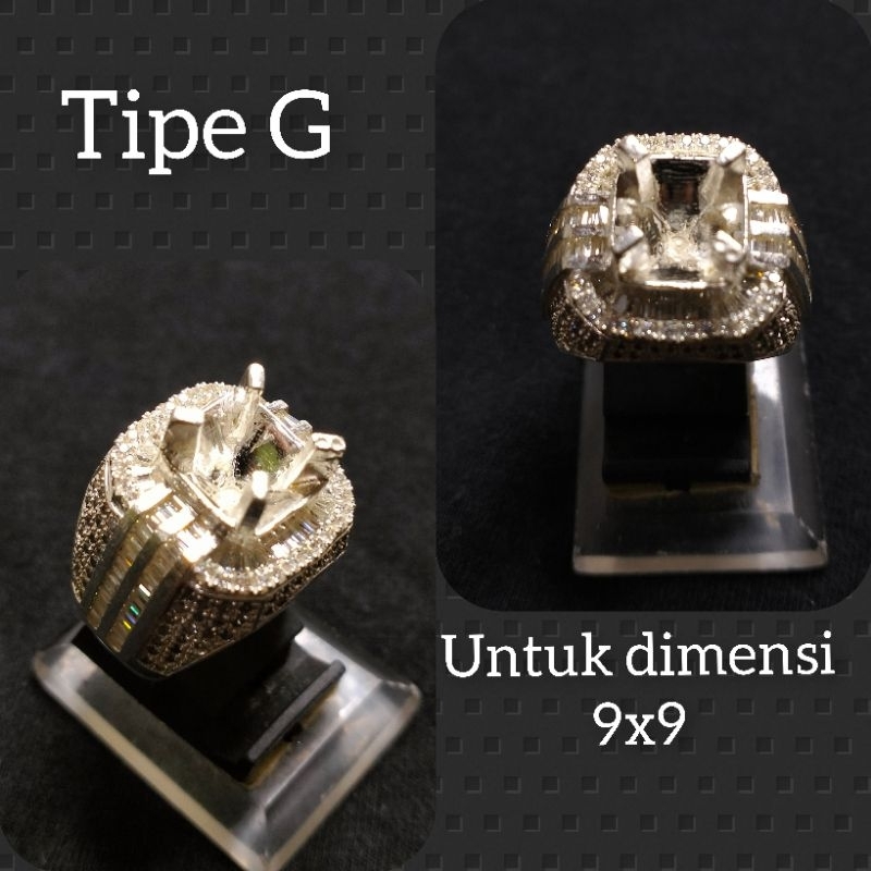 Jual cincin perak micro taper ( pilih tipe) | Shopee Indonesia