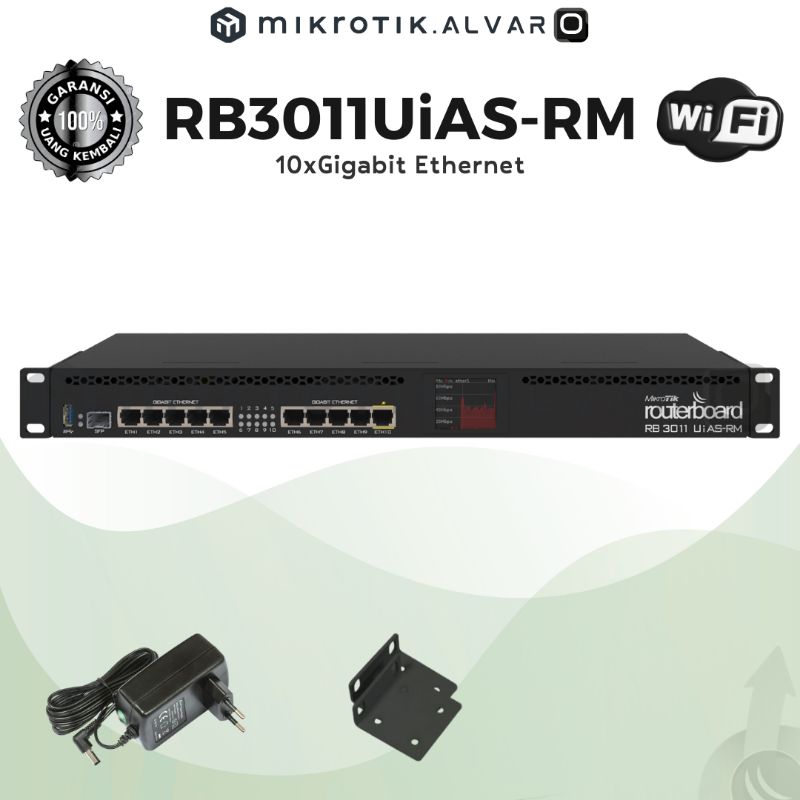 Jual MikroTik RouterBoard RB3011UiAS-RM | Shopee Indonesia