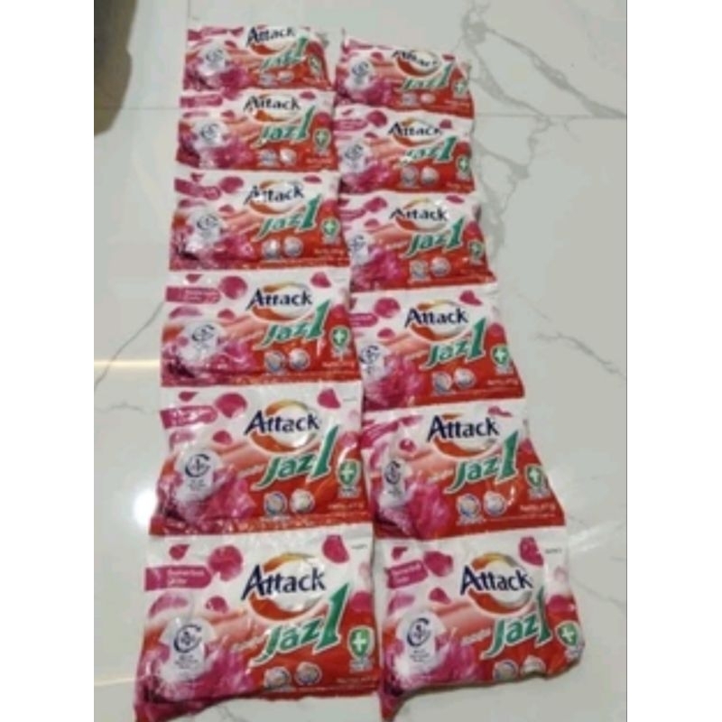 Jual Attack jaz 1 bubuk 2 renceng isi 12 pcs | Shopee Indonesia