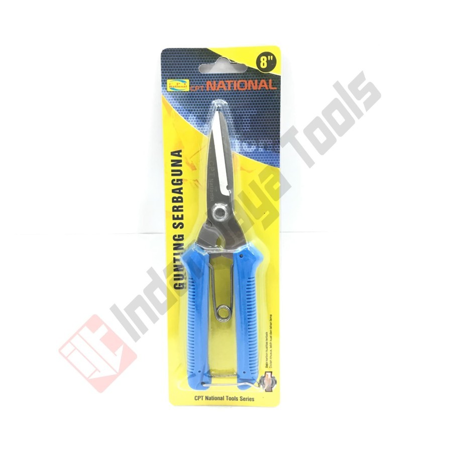 Jual CPT NATIONAL Gunting Serbaguna 8 Inch - Gunting Korea Dahan ...