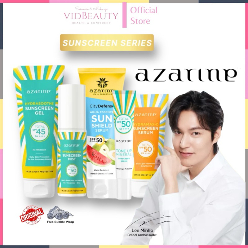 Jual Azarine Sunscreen PA++++ | Azarine Sun Screen Tabir Surya Cream ...