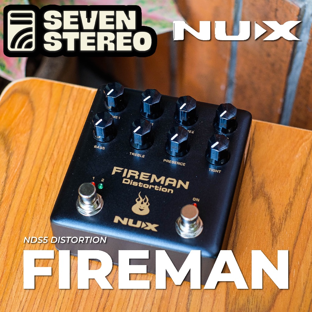 Jual Nux NDS5 NDS-5 NDS 5 Fireman Distortion Pedal | Shopee Indonesia