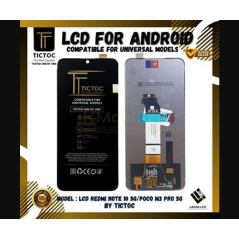 KANSi Cover compatibile per Xiaomi POCO M3 Pro 5G / Redmi Note 10 5G, Vetro Temperato [2 Pack] + Custodie Silicone TPU 360° Rotante Anello Magnetica Anello Ring - Blu