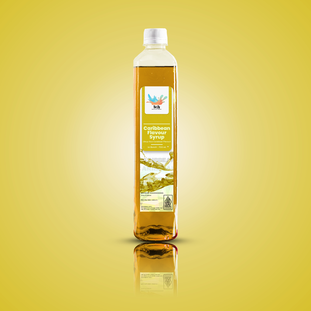 Jual BeIn Caribbean Syrup - Sirup Rasa Rhum 700ml | Shopee Indonesia