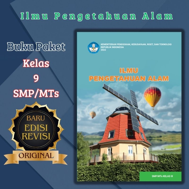 Jual Buku Paket Mapel IPA Siswa Kelas 9 SMP/MTs Kurikulum Merdeka ...