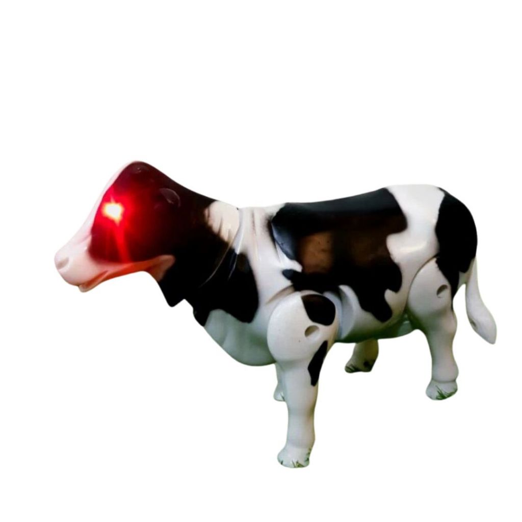 Jual ROBOT SAPI HEWAN BERJALAN + LAMPU MILK COW ROBOT | Shopee Indonesia