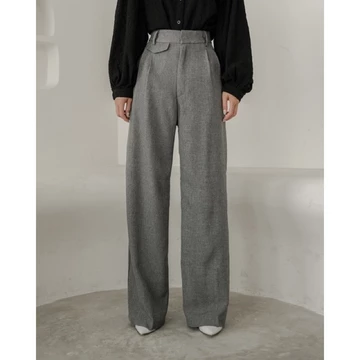 Oro Pants Celana Wanita Panjang Kerja Kantor Formal Kulot Loose Pants Highwaist Trousers