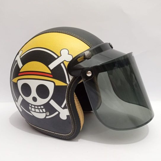 Jual HELM BOGO ONE PIECE MONKEY D LUFFY | Shopee Indonesia