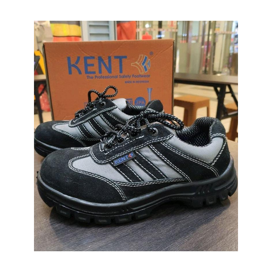 Jual Sepatu Safety Proyek KENT MADURA Type 78124 Black Original ...