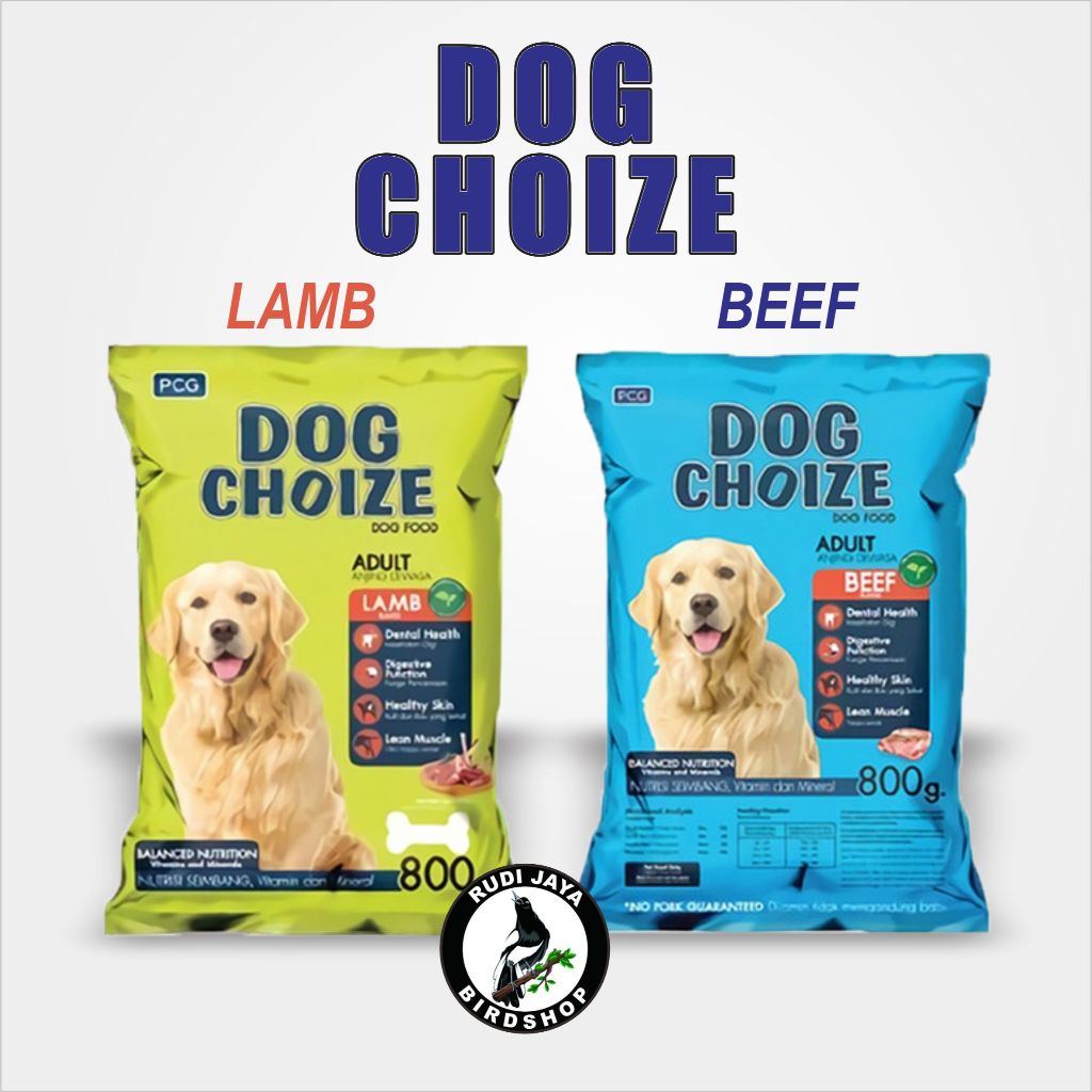 Jual DOG CHOIZE CHOICE MAKANAN ANJING 800 GRAM DOGGY DAN ADULT ...