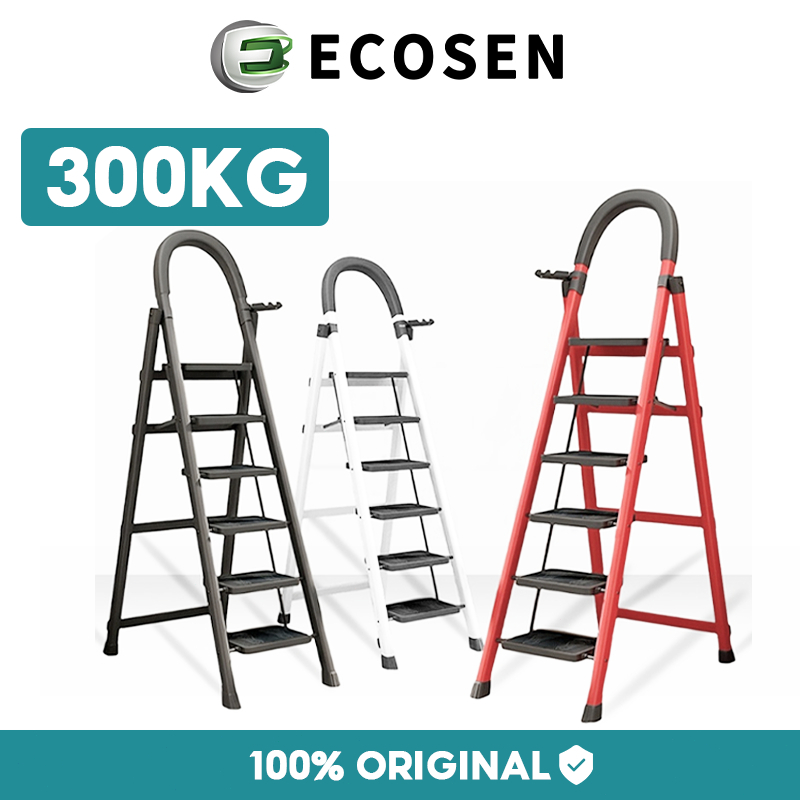 Jual ECOSEN Tangga Lipat Multifungsi 6 Setp Tangga Rumah Lipat Tangga