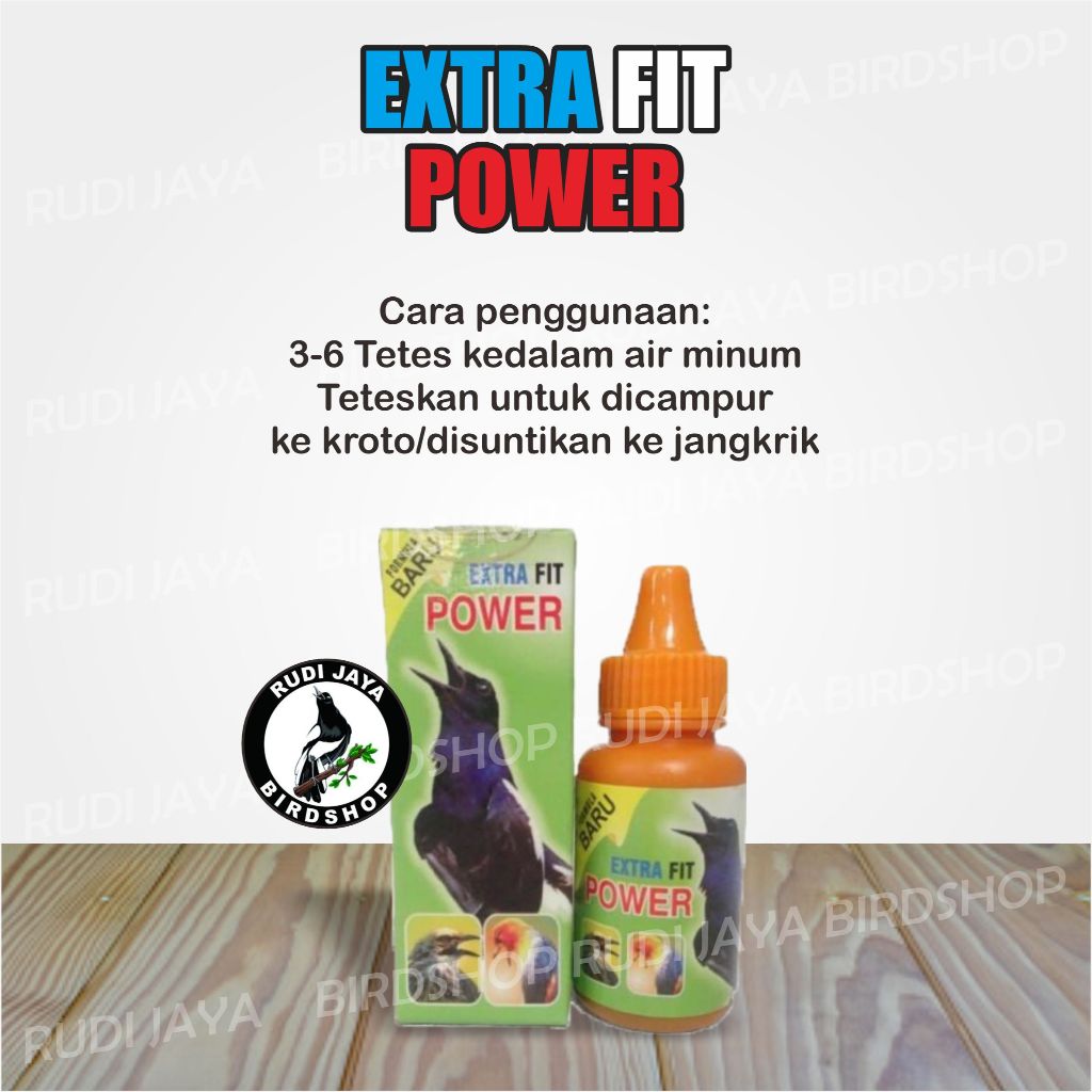 Jual EXTRAFIT EXTRAVIT POWER VITAMIN DOPING BURUNG KICAU MAKIN GACOR ...