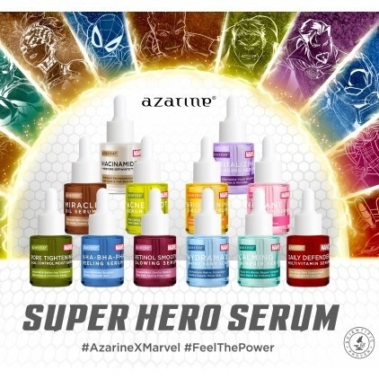 Jual AZARINE Serum Superhero Marvel Series |AHA BHA PHA |Acne Spot ...