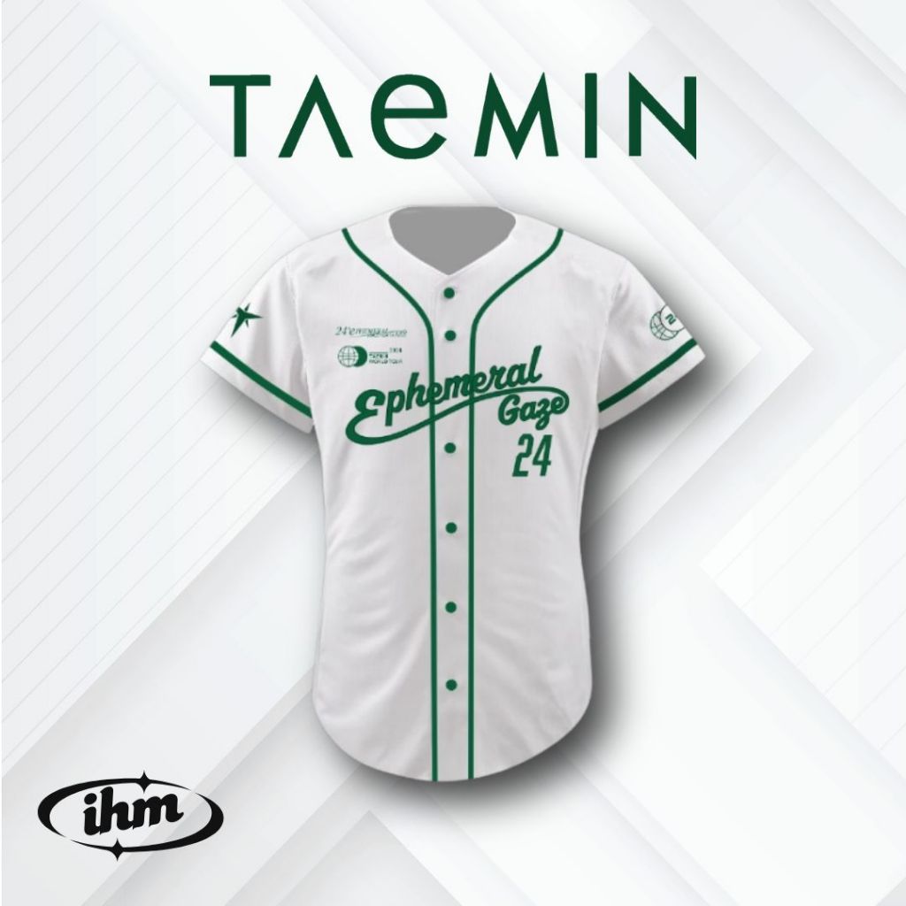 Jual Jersey Baseball KPOP TAEMIN SHINEE Konser Ephemeral