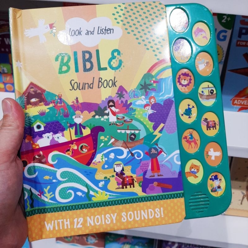Jual bible sound book noisy sound board book bible kids buku cerita ...