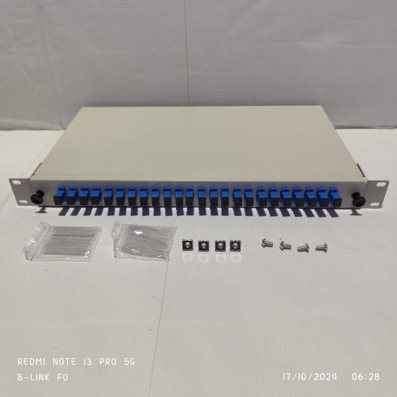 Jual otb 24 core lengkap pigtail adapter sc upc / odf 24 core / otb ...