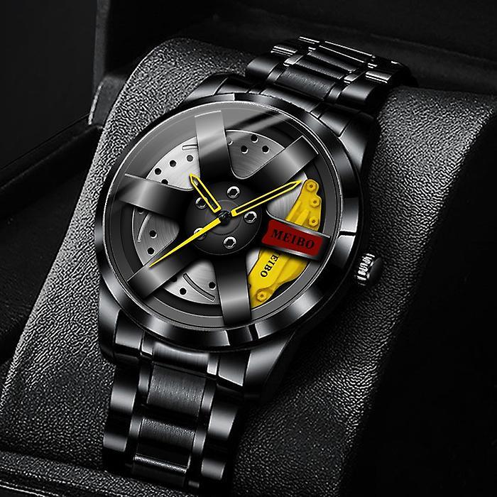Jual Jam Tangan Pria Rantai Luxury Stainless Steel Anti Air Elegan ...