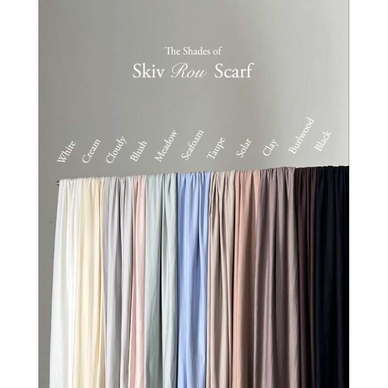 Jual [READY STOCK] Lafiye Skiv Rou & Skiv Tie Instant Black Blush Taupe ...