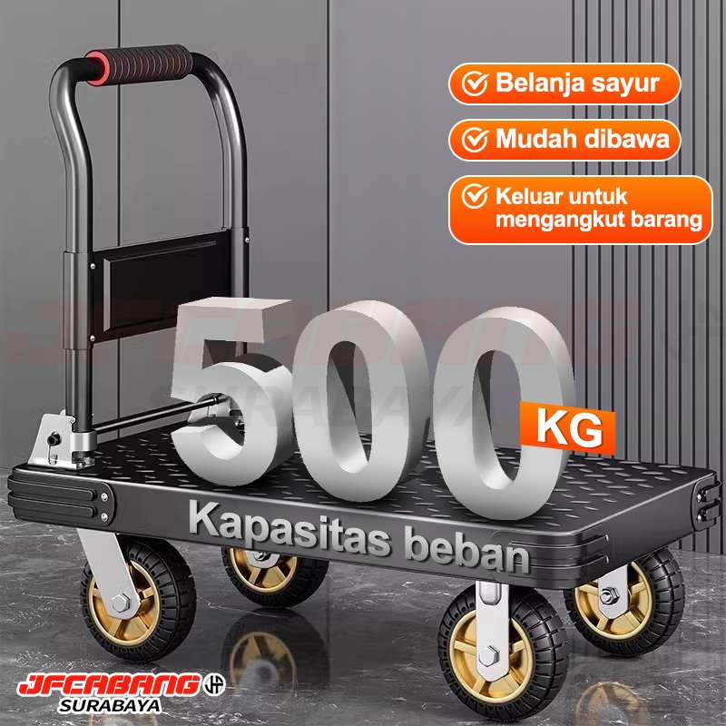 Jual Troli Barang Lipat 500 Kg Handtruck Troli Barang Lipat Hand Truck