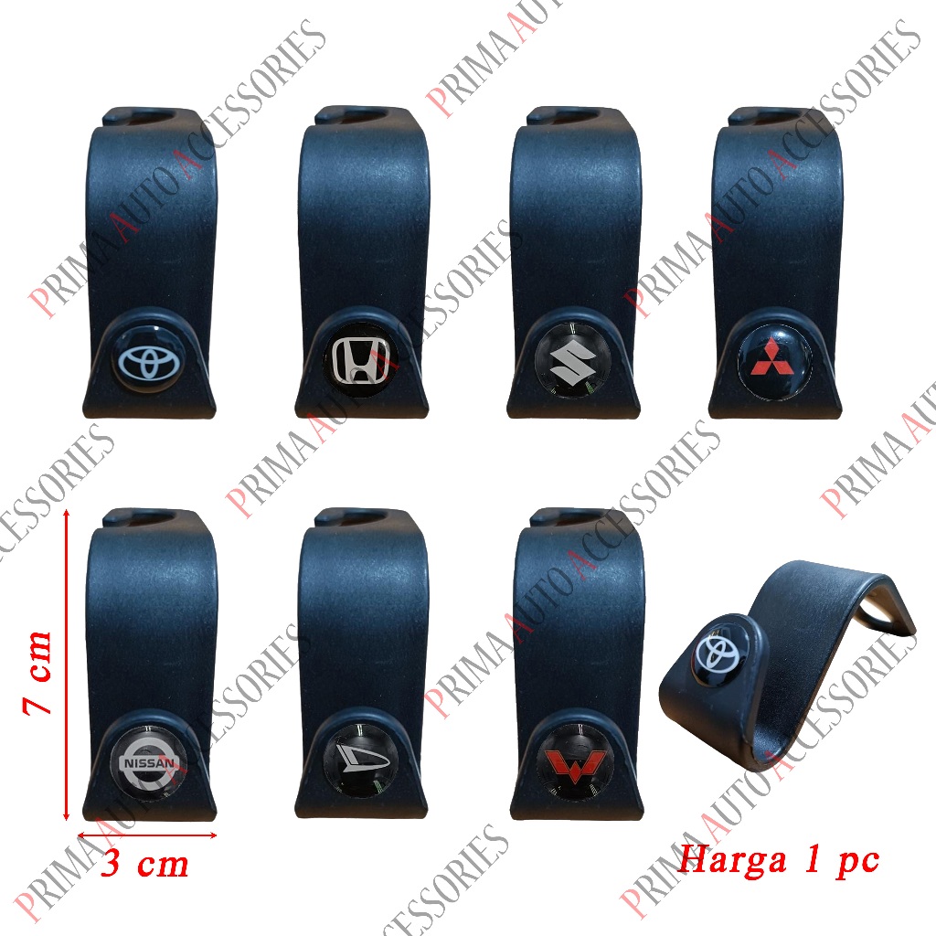Gantungan Organizer Barang Mobil Headrest Hook Cantolan Maksimal 20 Kg HARGA 1 pc