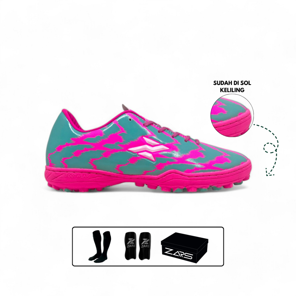 Jual Zars - Sepatu futsal grigi Mini Soccer lapangan sintetis ...