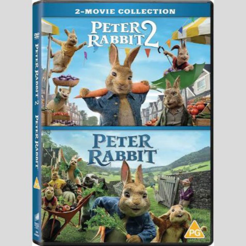 Jual Kaset Film The Complete PETER RABBIT 1 dan 2 (2018/2021) | Shopee ...