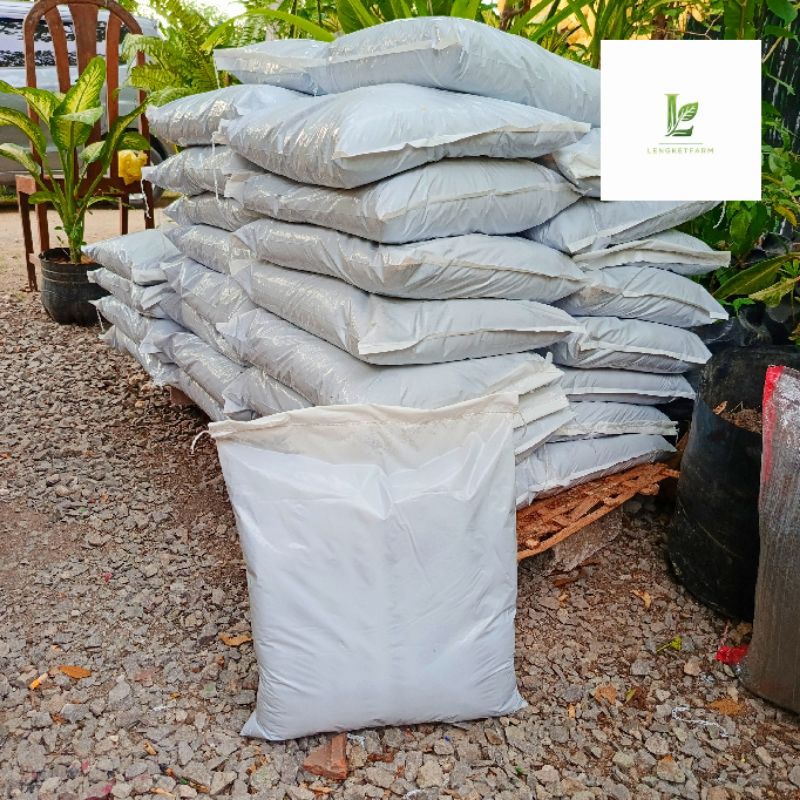 Media tanam siap pakai I media semai I cocopeat mix kohe kambing 10 Liter