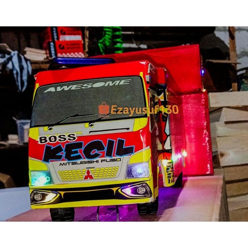 Jual MINIATUR TRUK DAN MINIATUR SOUND SATU SET BISA CUSTOM NAMA DAN ...