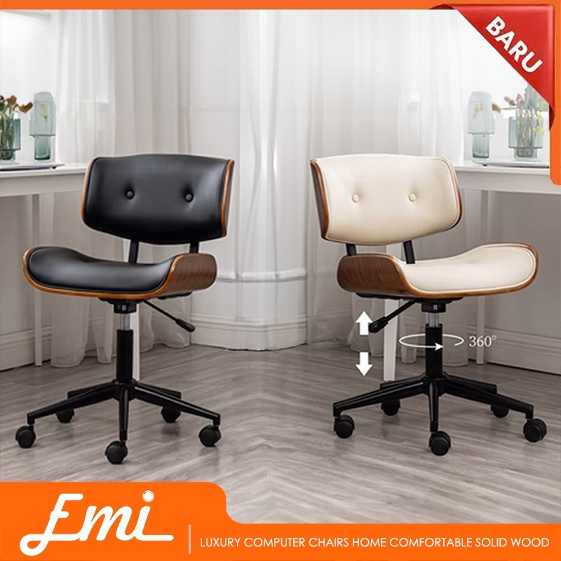 Jual Herman Miller Luxury Wooden Computer Chair Kursi Kerja Comfort ...