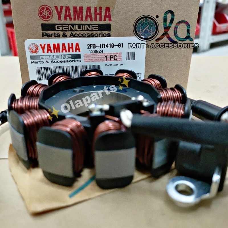 Jual Spull Stator Assy YAMAHA R15 V2 Lama Old ( 2FB-H1410-01 ) | Shopee ...