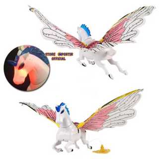 Jual Mainan Burung Elang Karakter Unicorn Gantung Elektrik Flying Bird