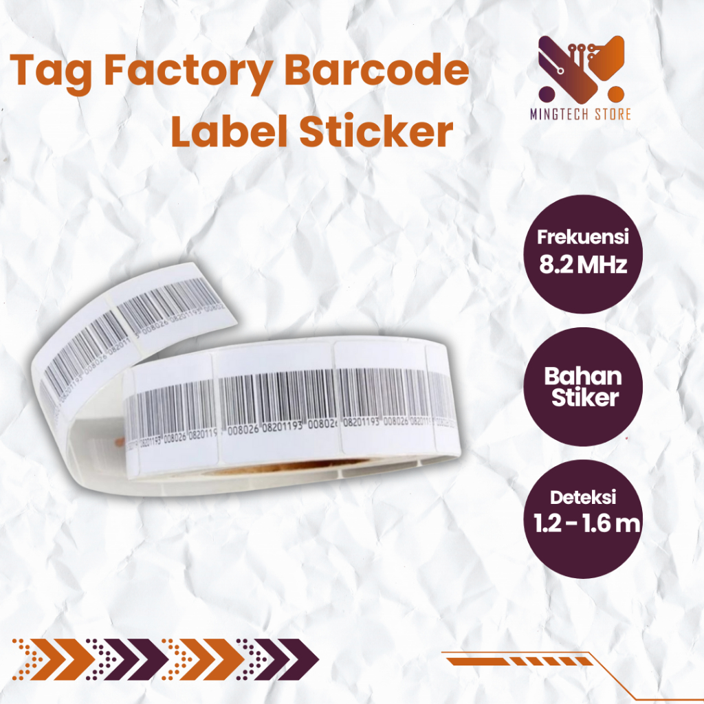 Jual RF Label Anti Maling | Alarm Toko Anti Maling Label Tag Custom ...