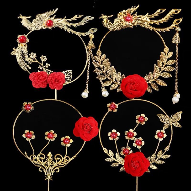 Jual PAJANGAN TOPPER KUE WEDDING TUSUKAN PHOENIX GOLD SANG JIT PHOENIX ...