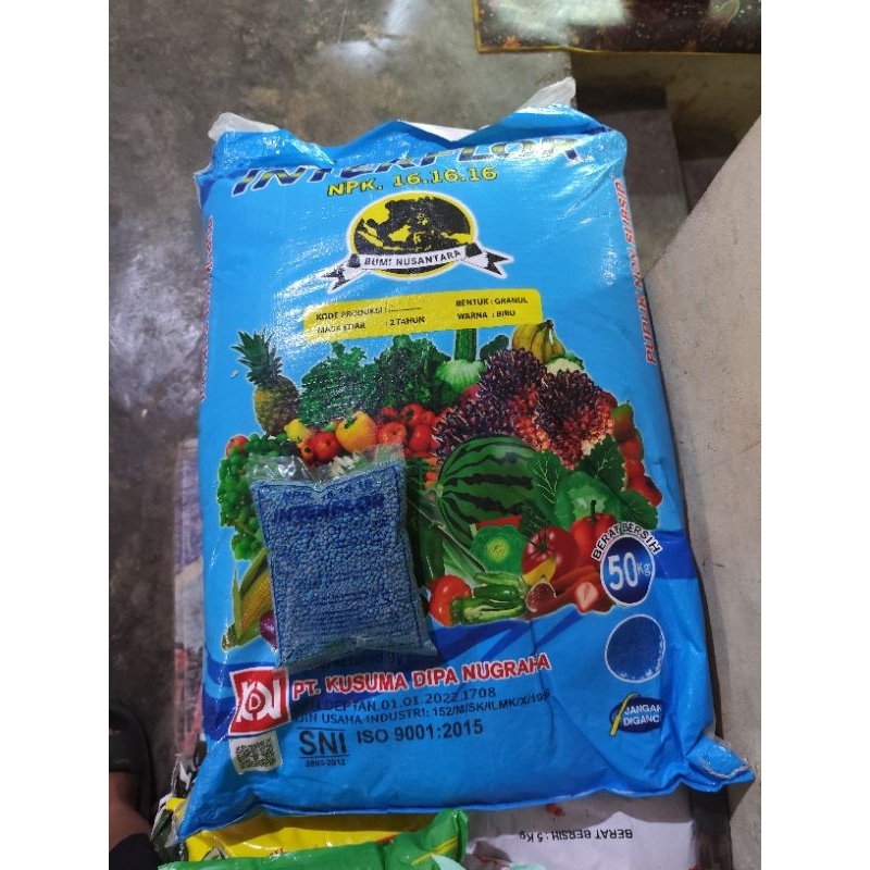 pupuk Npk 16 16 16 Interflor REPACK 500 Gram - 1 kilogram
