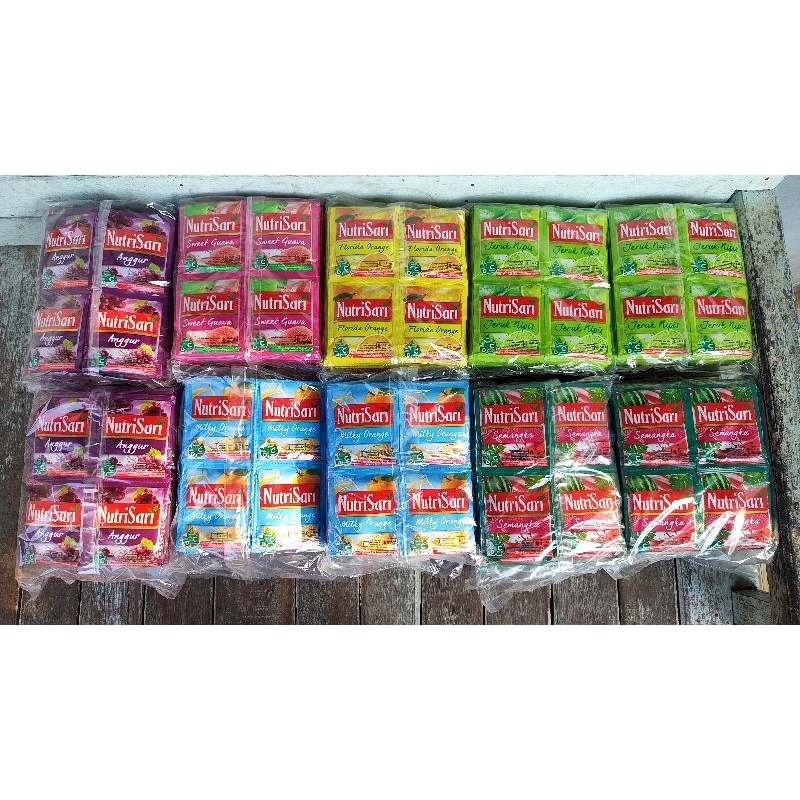 Jual NUTRISARI RENCENG 10pcs | Shopee Indonesia