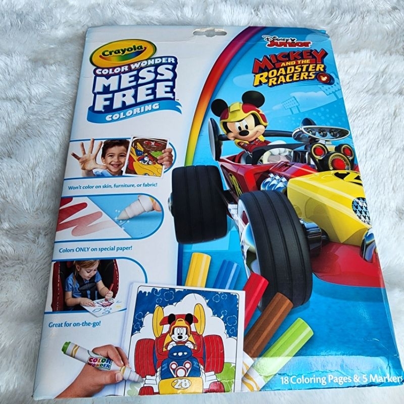 Jual Preloved Crayola Mickey Color Wonder Mess Free Coloring | Shopee ...
