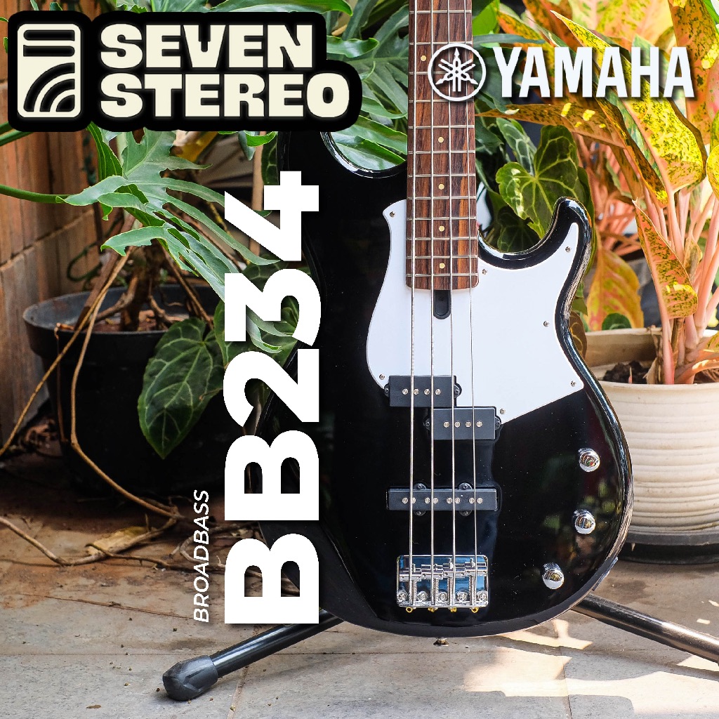 Jual Yamaha BB234 BB 234 Black Electric Bass | Shopee Indonesia
