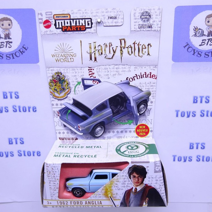 Matchbox 1/64 Harry Potter - Ford Anglia 1962 Moving Parts 2025, Miniature Collector