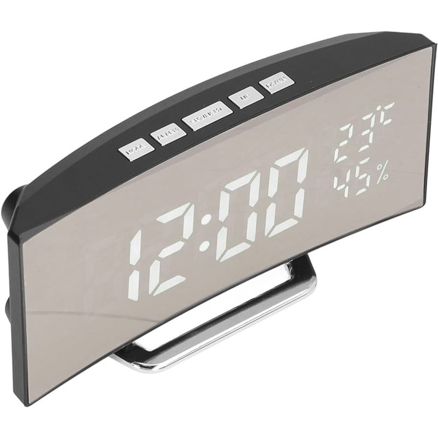 Jual Jam Meja Digital Led Weker / Digital Alarm Clock Mirror DT-6507 ...