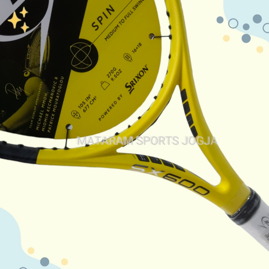 Jual Raket Tenis Lapangan Tennis Racket Dunlop SX 600 Original | Shopee ...