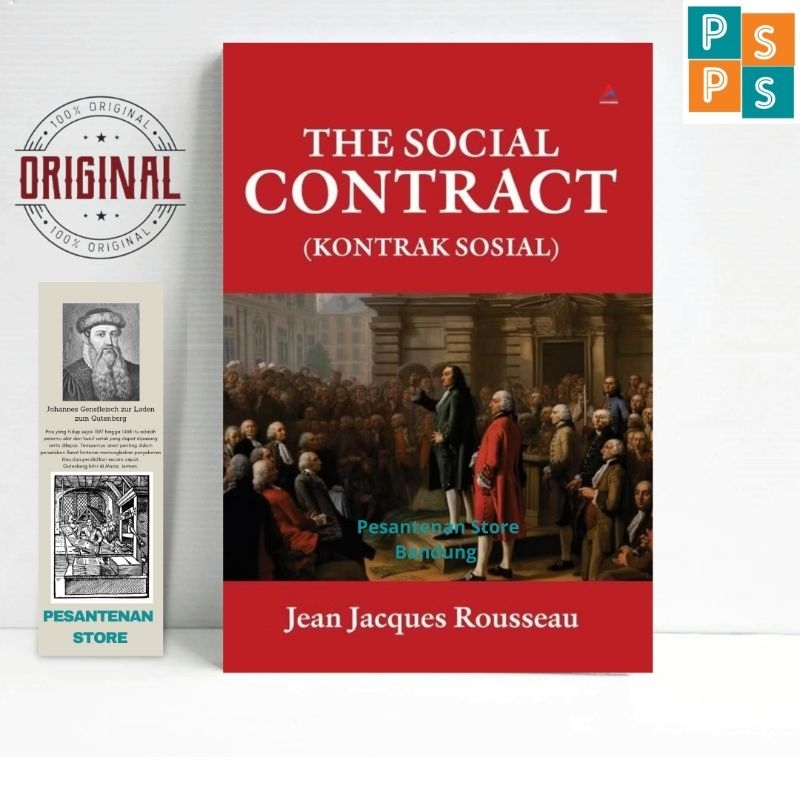 Jual Buku The Social Contract (Kontrak Sosial) Jean Jacques Rousseau ...