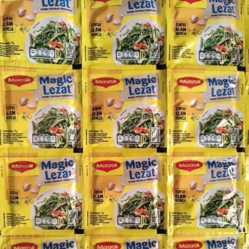 Jual MAGGI MAGIC LEZAT RENCENG 7g X 10+1 pcs / PENYEDAP RASA | Shopee ...
