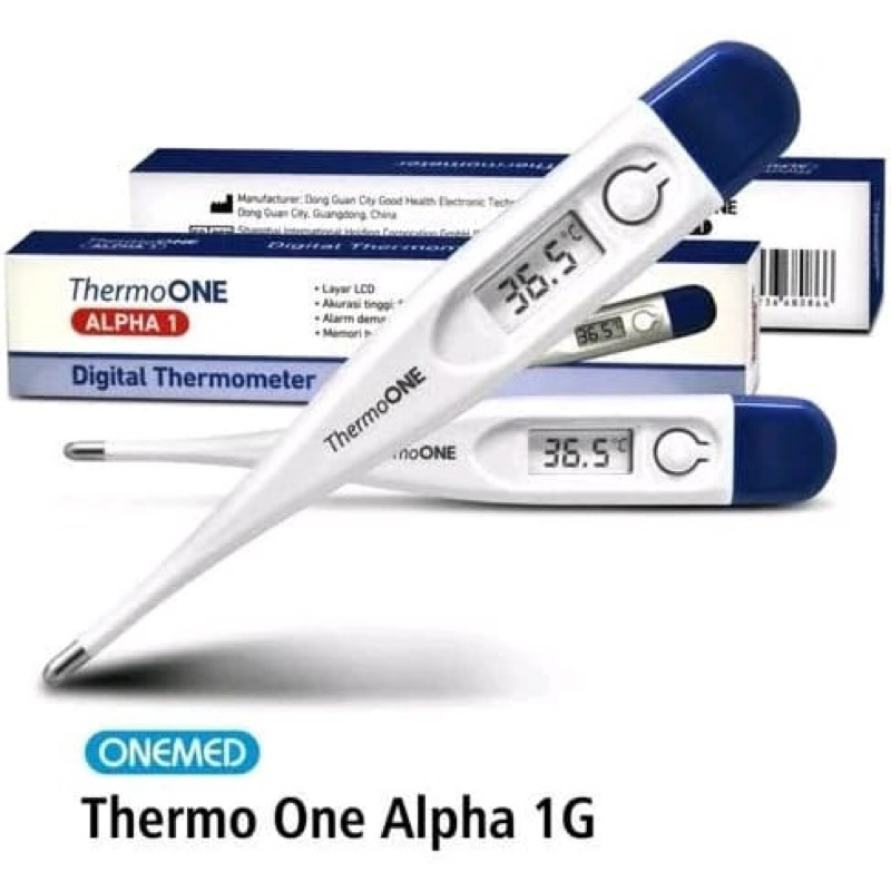 Jual ONEMED THERMO ONE ALPHA 1 DIGITAL CLINICAL THERMOMETER TERMOMETER ...